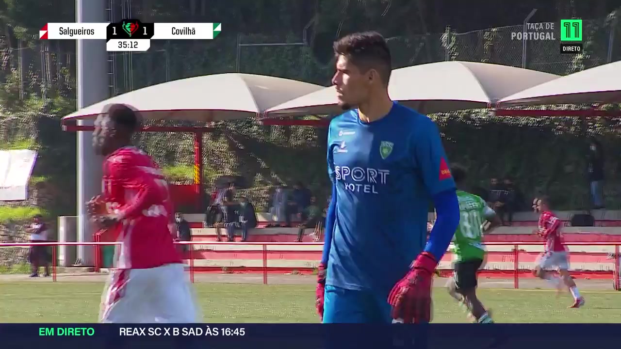 葡杯 薩古伊羅斯 Vs 科維良 35分Semedo Y.進球,比分2:1