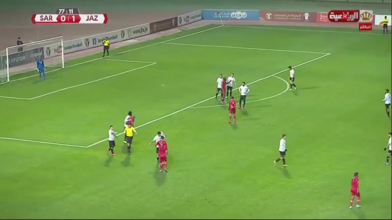 JOR D1 AL-Sareeh Vs Al-Jazeera  Goal in 79 min, Score 1:1