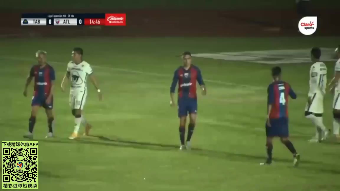 MEX D2 Pumas Tabasco Vs CF Atlante 15 phút Vào, ghi bàn 0:1