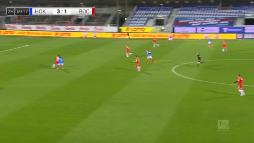 GER D2 Holstein Kiel Vs VfL Bochum 31 phút Simon ZollerVào, ghi bàn 3:1