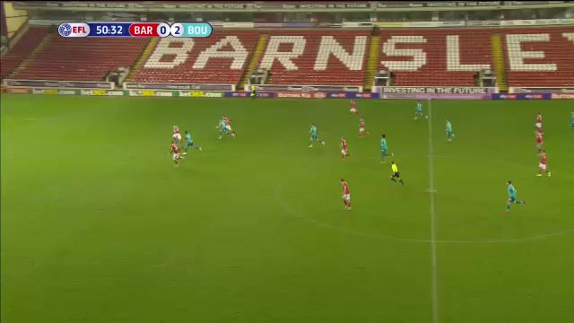 37 Barnsley Vs Bournemouth AFC 51 skor gol Diego Rico Salguero, skor 0:3