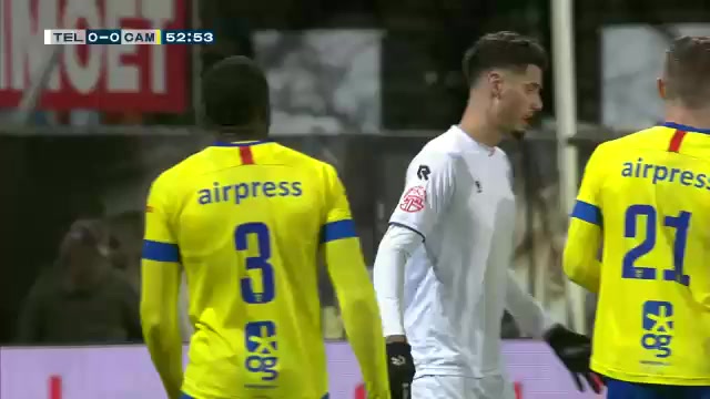 HOL D2 SC Telstar Vs SC Cambuur 54 phút Gyliano Van VelzenVào, ghi bàn 1:0