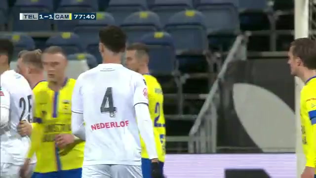 HOL D2 SC Telstar Vs SC Cambuur 79 phút Robert MuhrenVào, ghi bàn 1:2