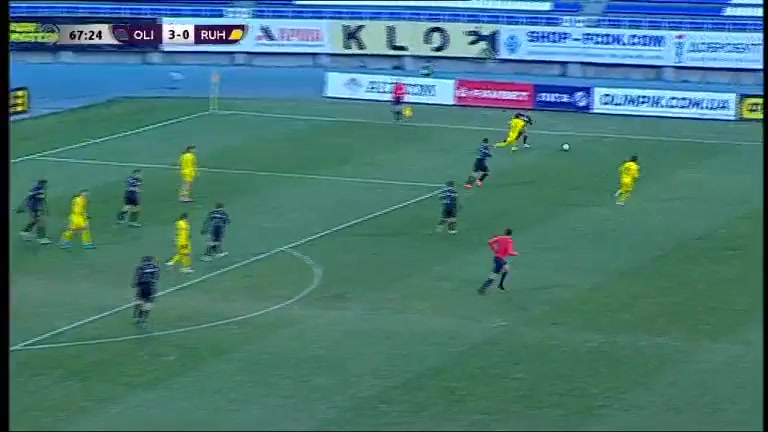 UKR D1 Olimpic Donetsk Vs Rukh Vynnyky Danylo Kondrakov Goal in 69 min, Score 3:1