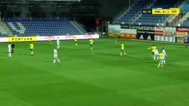 CZE D1 Mlada Boleslav Vs Teplice 83 phút Daniel TrubacVào, ghi bàn 0:2