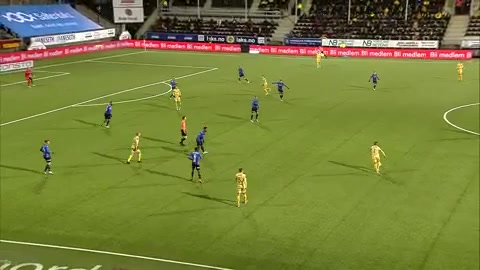 NOR D1 Bodo Glimt Vs Stabaek Ulrik Saltnes Goal in 18 min, Score 3:0