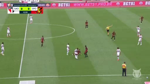 BRA D1 Sao Paulo Vs Sport Club do Recife 13 phút Luciano da Rocha NevesVào, ghi bàn 1:0