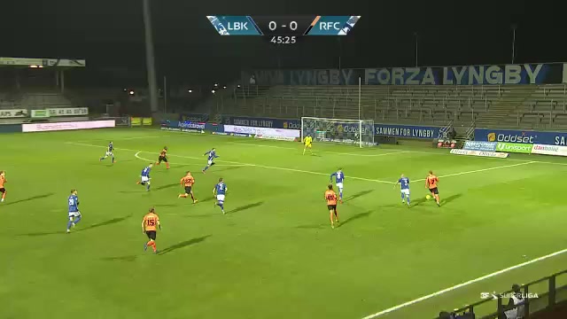 DEN SASL Lyngby Vs Randers FC 47 phút Al Hadji KamaraVào, ghi bàn 0:1