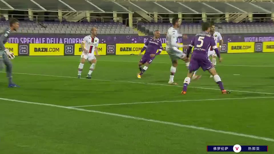 Serie A Fiorentina Vs Genoa 70 phút Giacomo BonaventuraVào, ghi bàn 1:0