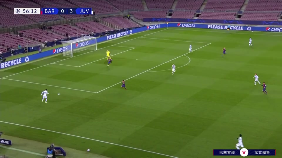 UEFA CL FC Barcelona Vs Juventus Cristiano Ronaldo dos Santos Aveiro Goal in 11 min, Score 0:3