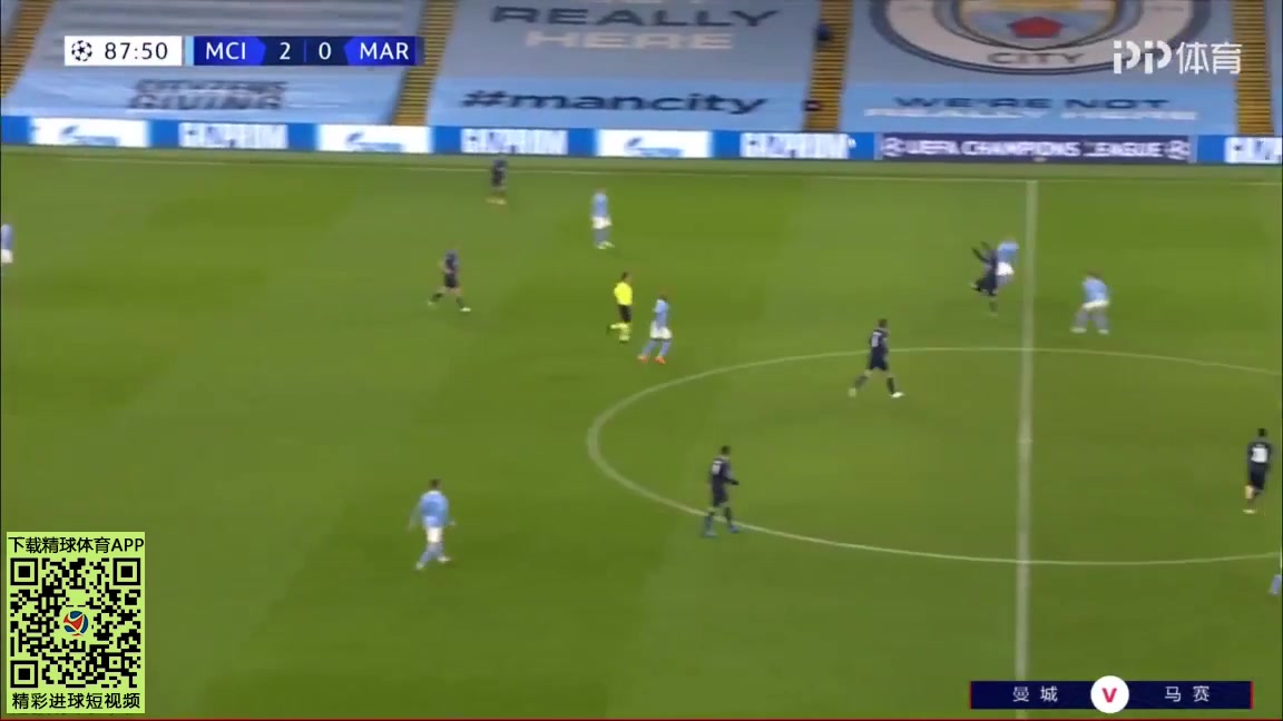 UEFA CL Manchester City Vs Marseille 90+ phút Vào, ghi bàn 3:0