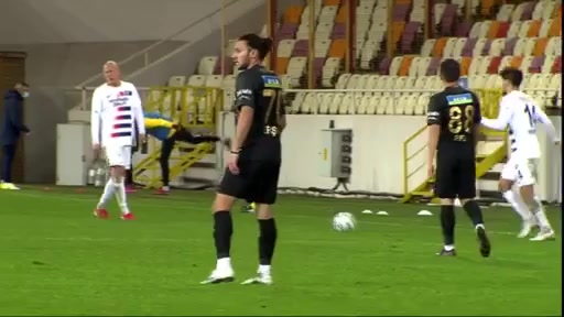 TUR Cup Yeni Malatyaspor Vs Hekimoglu Trabzon Dogukan Emeksiz Goal in 84 min, Score 5:0