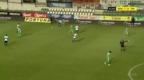 CZE D1 Bohemians 1905 Vs Marila Pribram 42 phút Zdenek FolprechtVào, ghi bàn 1:1