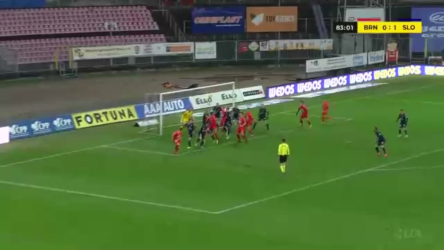 CZE D1 Brno Vs Synot Slovacko 85 phút Ondrej VanekVào, ghi bàn 1:1