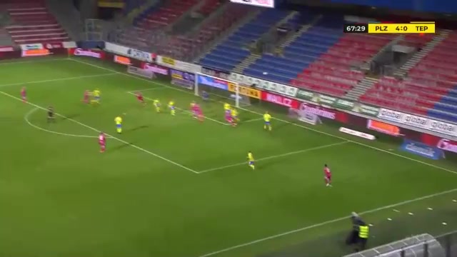 CZE D1 FC Viktoria Plzen Vs Teplice 69 phút Ales CermakVào, ghi bàn 5:0