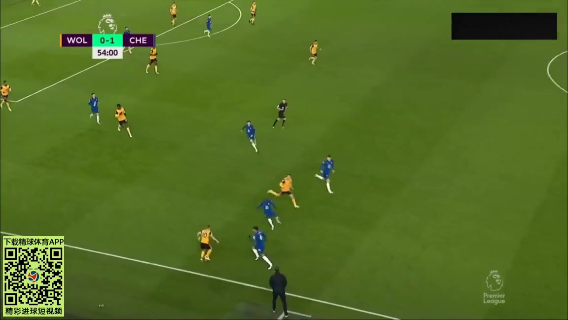 EPL Wolves Vs Chelsea 55 phút Vào, ghi bàn 1:1