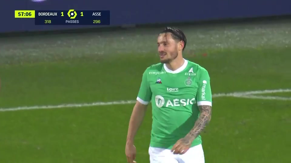 Ligue1 Bordeaux Vs Saint Etienne 58 phút Vào, ghi bàn 0:1