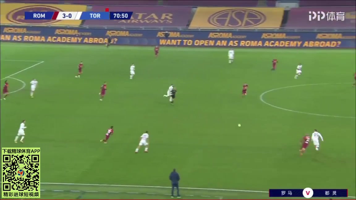 Serie A AS Roma Vs Torino 72 ทำประตู  ประตู, ทำคะแนน 3:1