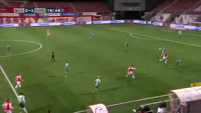 HOL D2 MVV Maastricht Vs Dordrecht 54 phút Vào, ghi bàn 1:0