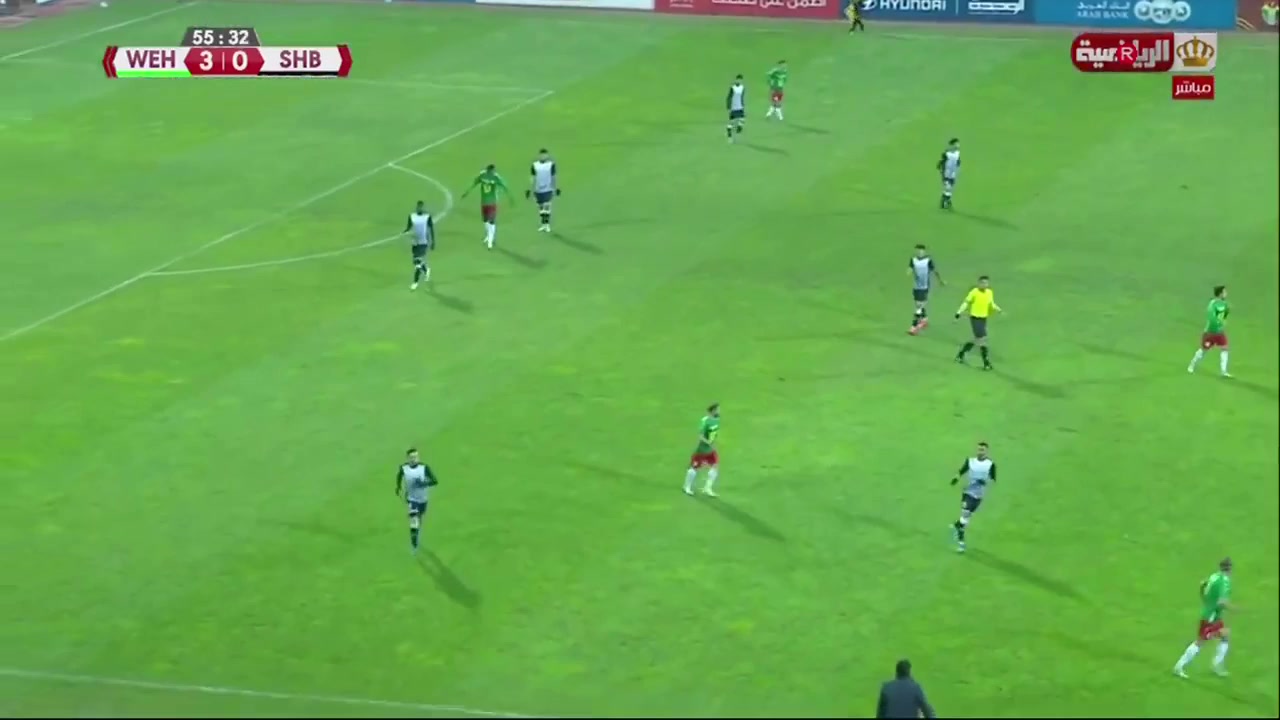 JOR D1 Al Wihdat Amman Vs Shabab AlOrdon  Goal in 11 min, Score 1:0