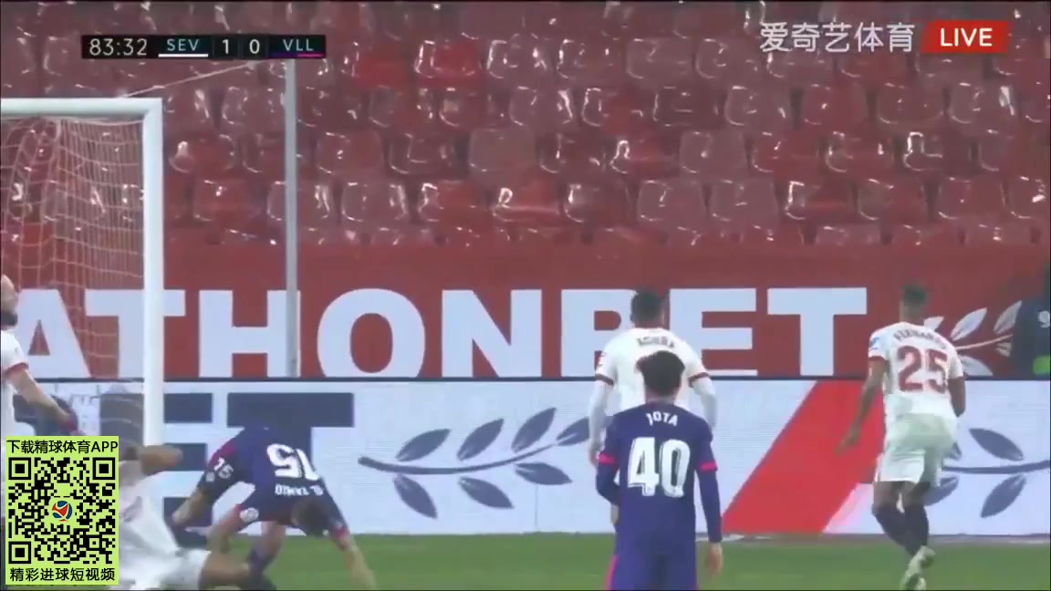 Laliga1 Sevilla Vs Real Valladolid 87 phút Vào, ghi bàn 1:1