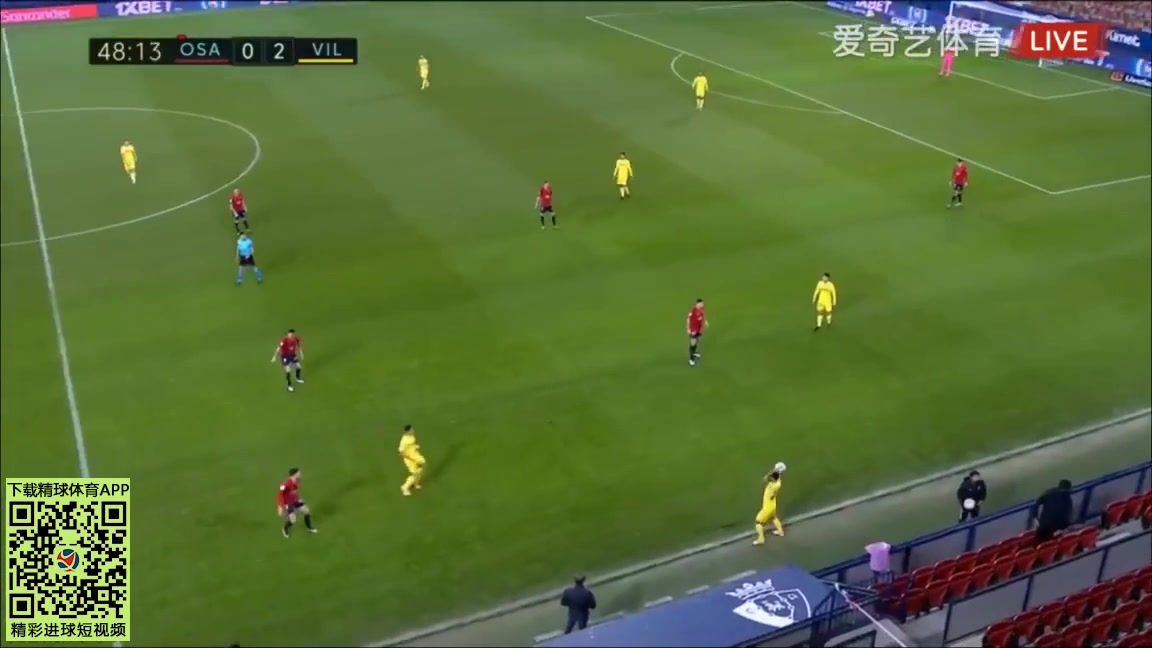 Laliga1 Osasuna Vs Villarreal 49 phút Vào, ghi bàn 0:1