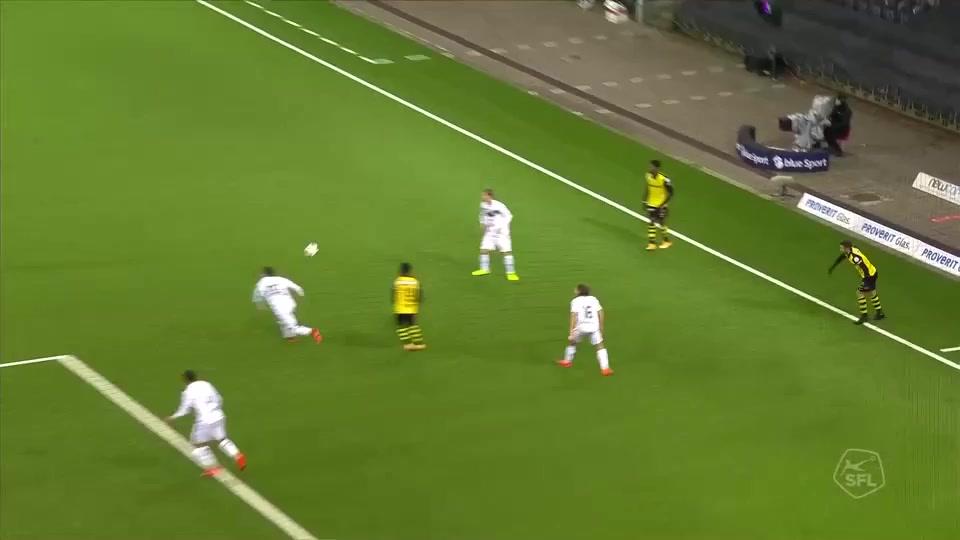 SUI Sl Young Boys Vs Lugano  Goal in 36 min, Score 2:1