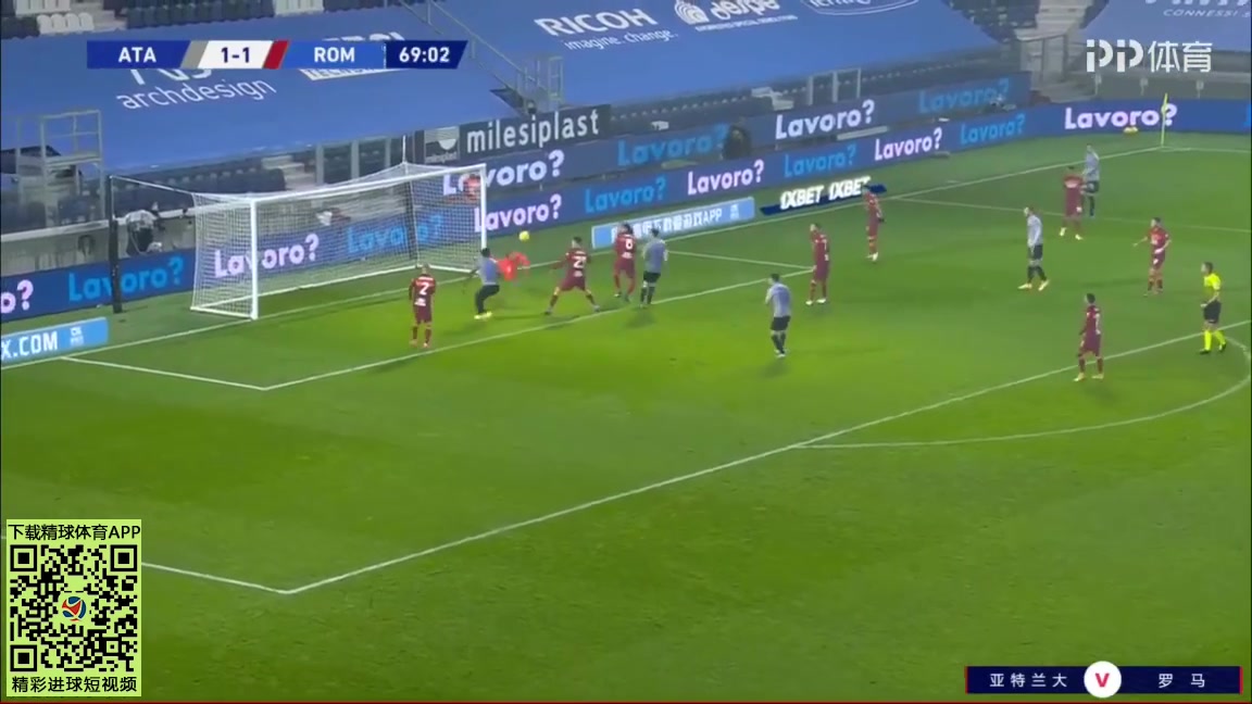 Serie A Atalanta Vs AS Roma 70 phút Luis Fernando Muriel FrutoVào, ghi bàn 2:1