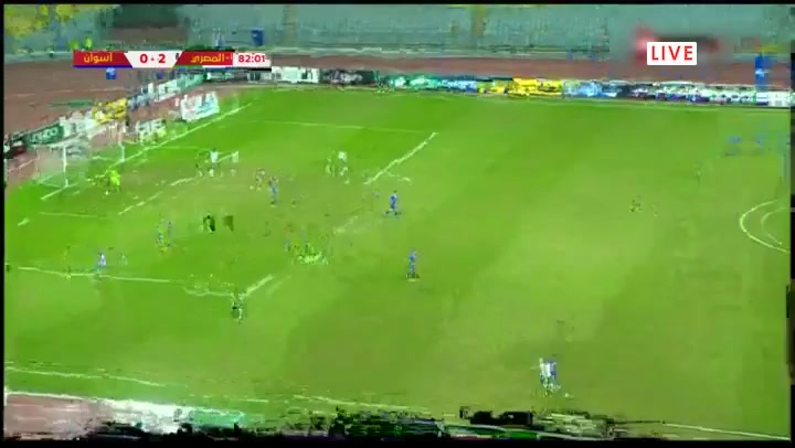 EGY D1 Al Masry Vs Aswan  Goal in 84 min, Score 3:0