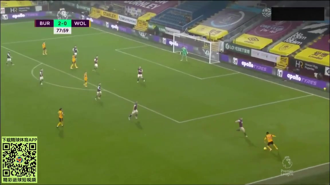 EPL Burnley Vs Wolves 34 phút Ashley BarnesVào, ghi bàn 1:0