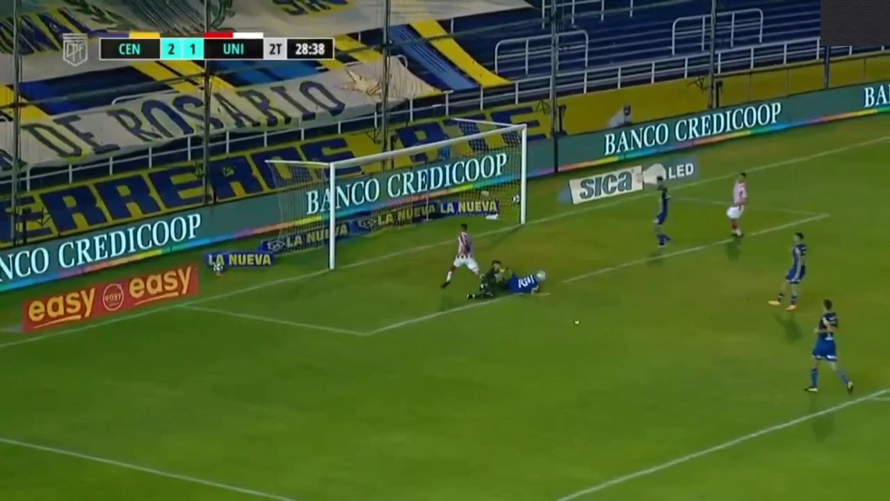 2 Rosario Central Vs Club Atlético Unión 76 skor gol , skor 2:2