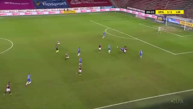 CZE D1 Sparta Praha Vs Slovan Liberec 90 phút Vào, ghi bàn 0:1