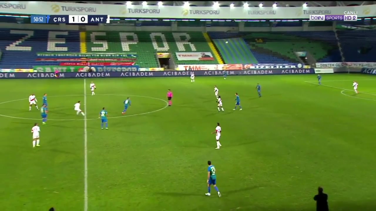 TUR D1 Caykur Rizespor Vs Antalyaspor  56 phút Vào, ghi bàn 0:1