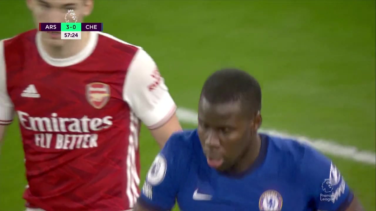 EPL Arsenal Vs Chelsea 56 phút Vào, ghi bàn 3:0