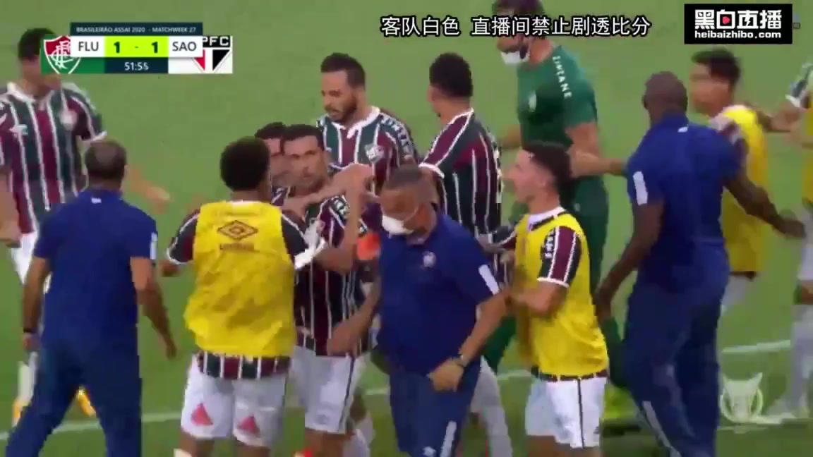 BRA D1 Fluminense RJ Vs Sao Paulo 53 phút Vào, ghi bàn 1:1