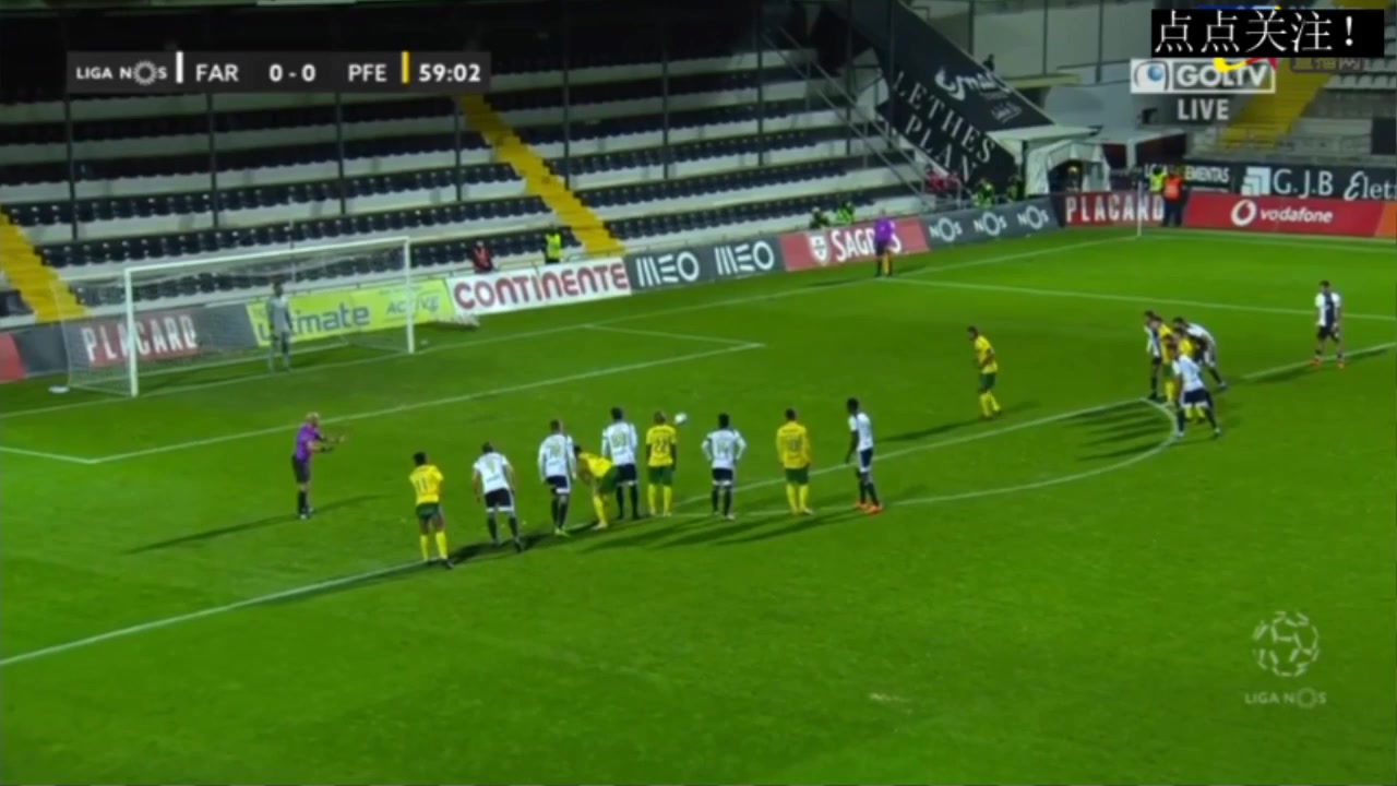 POR D1 SC Farense Vs Pacos de Ferreira 59 phút Vào, ghi bàn 0:1