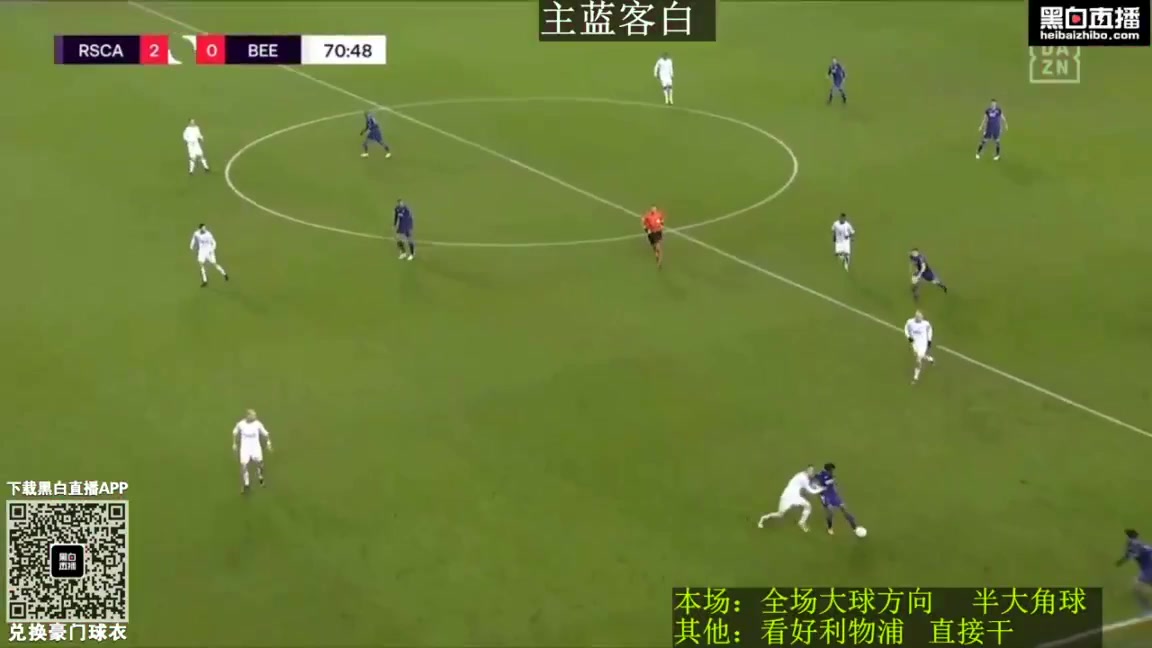 BEL D1 Anderlecht Vs Beerschot Wilrijk 70 phút Vào, ghi bàn 2:0