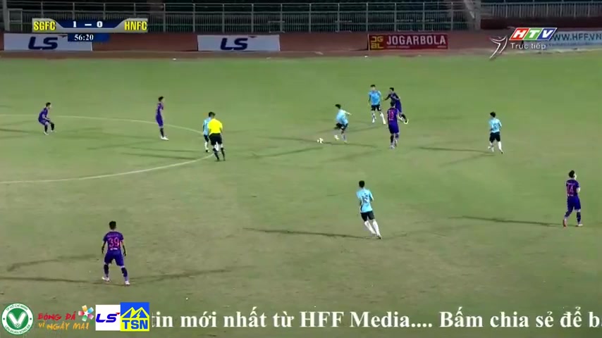 INT CF Sai Gon FC Vs T T Hanoi 59 phút Vào, ghi bàn 1:1