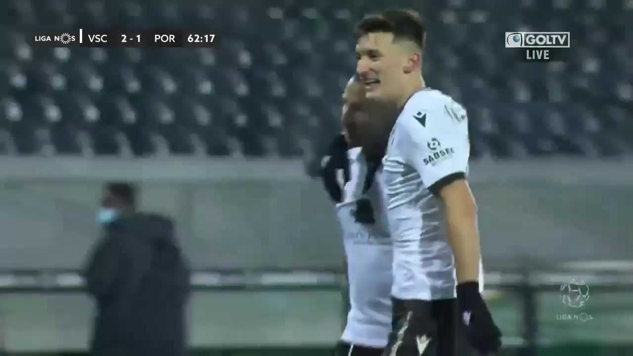 POR D1 Vitoria Guimaraes Vs FC Porto 62 phút Vào, ghi bàn 2:1