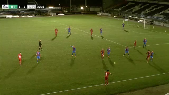 SCO CH Inverness Vs Dunfermline Athletic  Goal in 58 min, Score 0:1