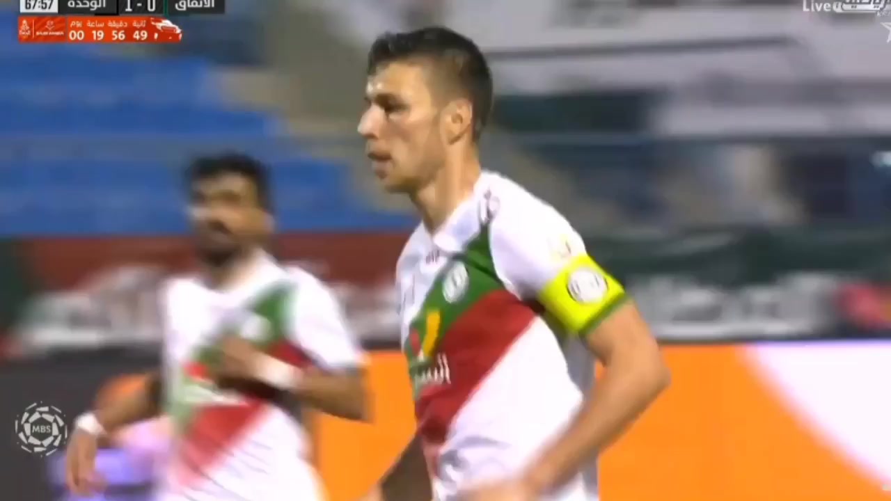 KSA PR Al-Ettifaq Vs Al Wehda Mecca  Goal in 68 min, Score 1:1