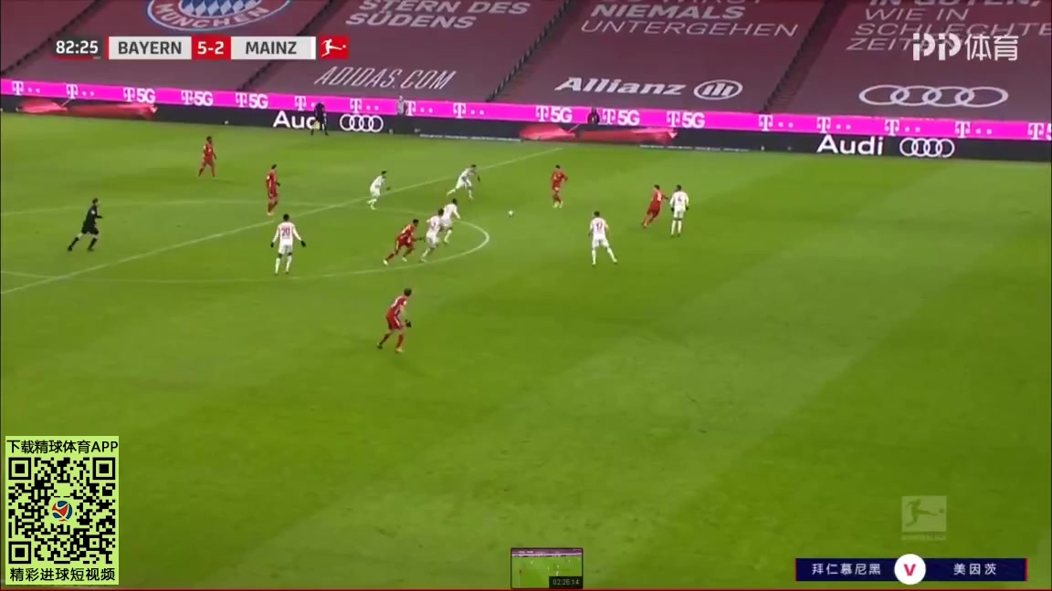 Bundesliga Bayern Munchen Vs FSV Mainz 05 83 phút Vào, ghi bàn 5:2