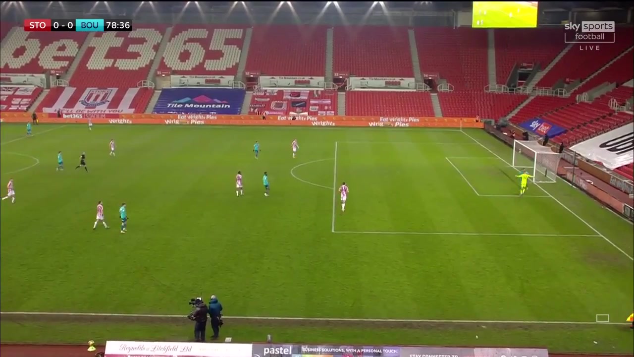 37 Stoke City Vs Bournemouth AFC 79 skor gol , skor 0:1