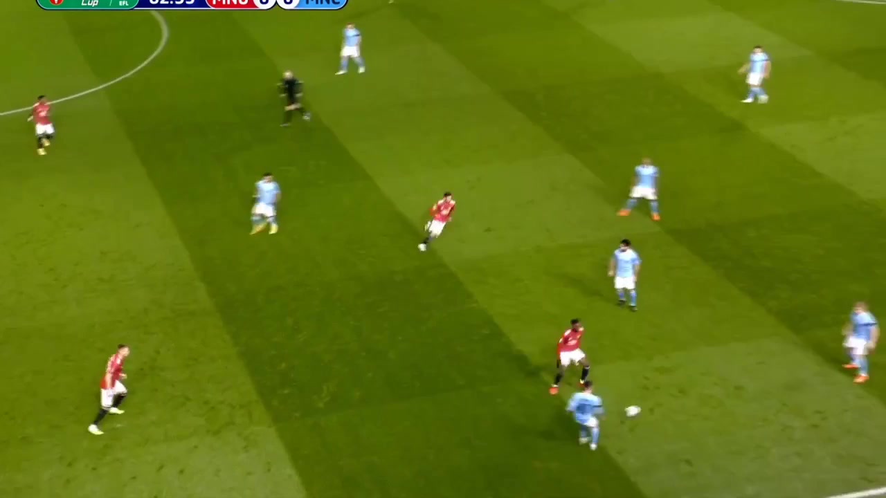 ENG LC Manchester United Vs Manchester City 4 phút Vào, ghi bàn 0:0