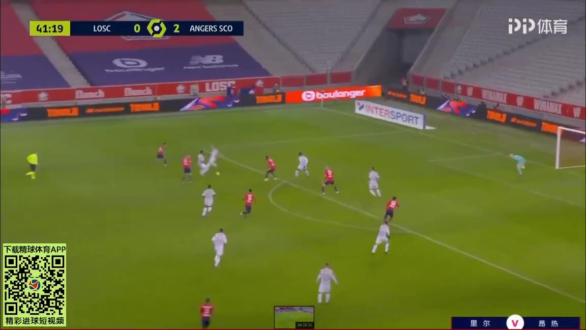 11 Lille Vs Angers 40 skor gol Burak Yilmaz, skor 1:2