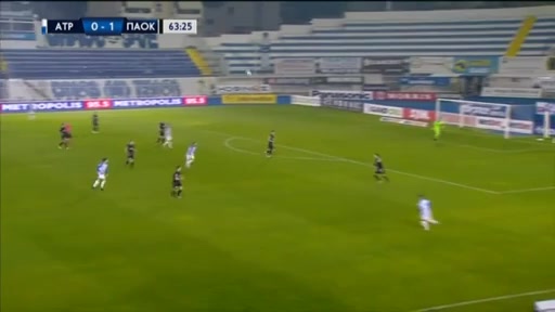 GRE D1 Atromitos Athens Vs PAOK Saloniki 23 phút Karol SwiderskiVào, ghi bàn 0:1