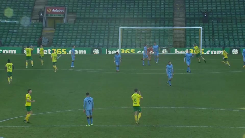 ENG FAC Norwich City Vs Coventry City 5 phút Vào, ghi bàn 1:0