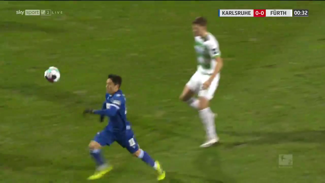 GER D2 Karlsruher SC Vs Greuther Furth 1 phút Benjamin GollerVào, ghi bàn 1:0