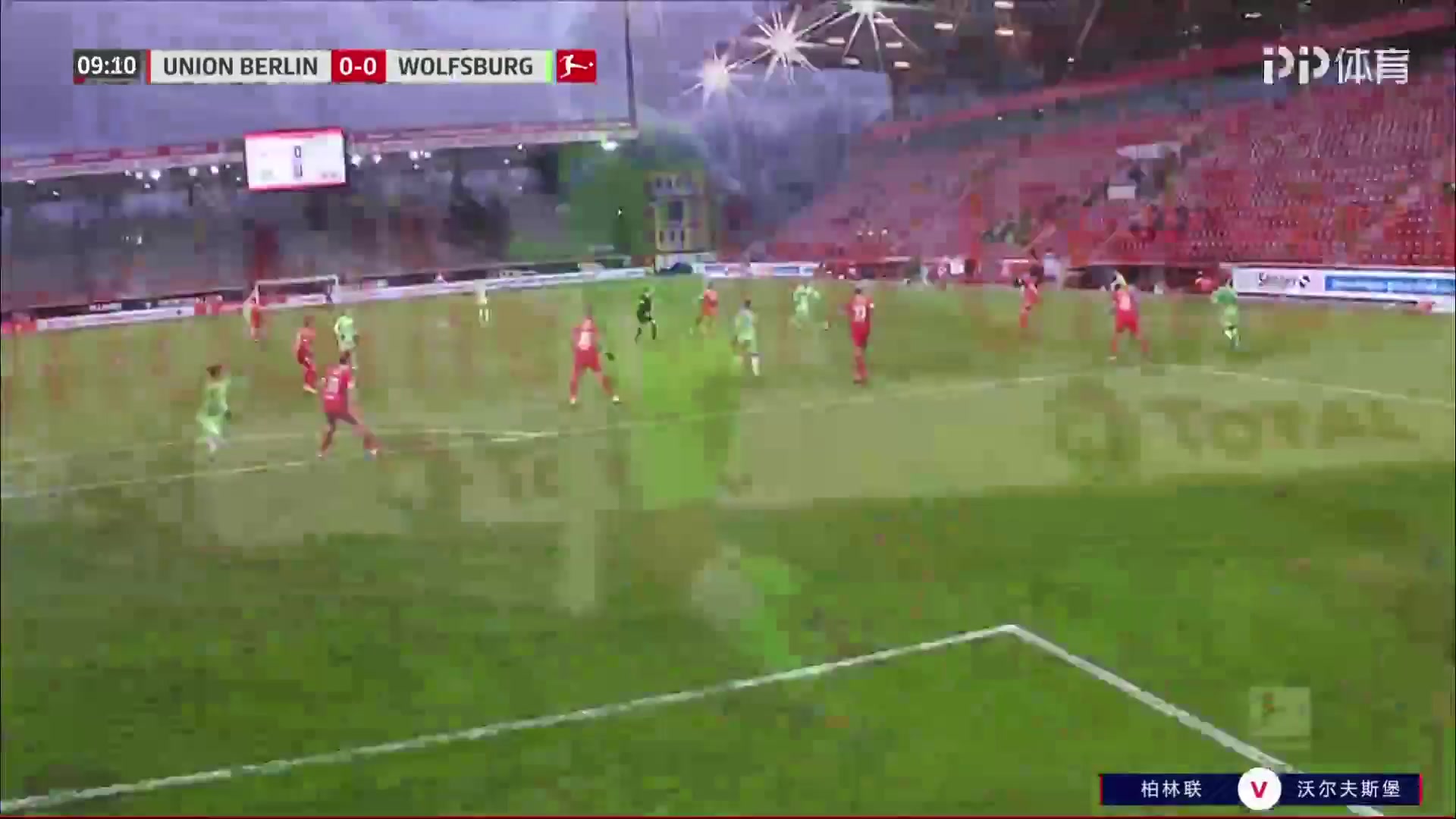 8 Union Berlin Vs VfL Wolfsburg 9 skor gol Renato Steffen, skor 0:1