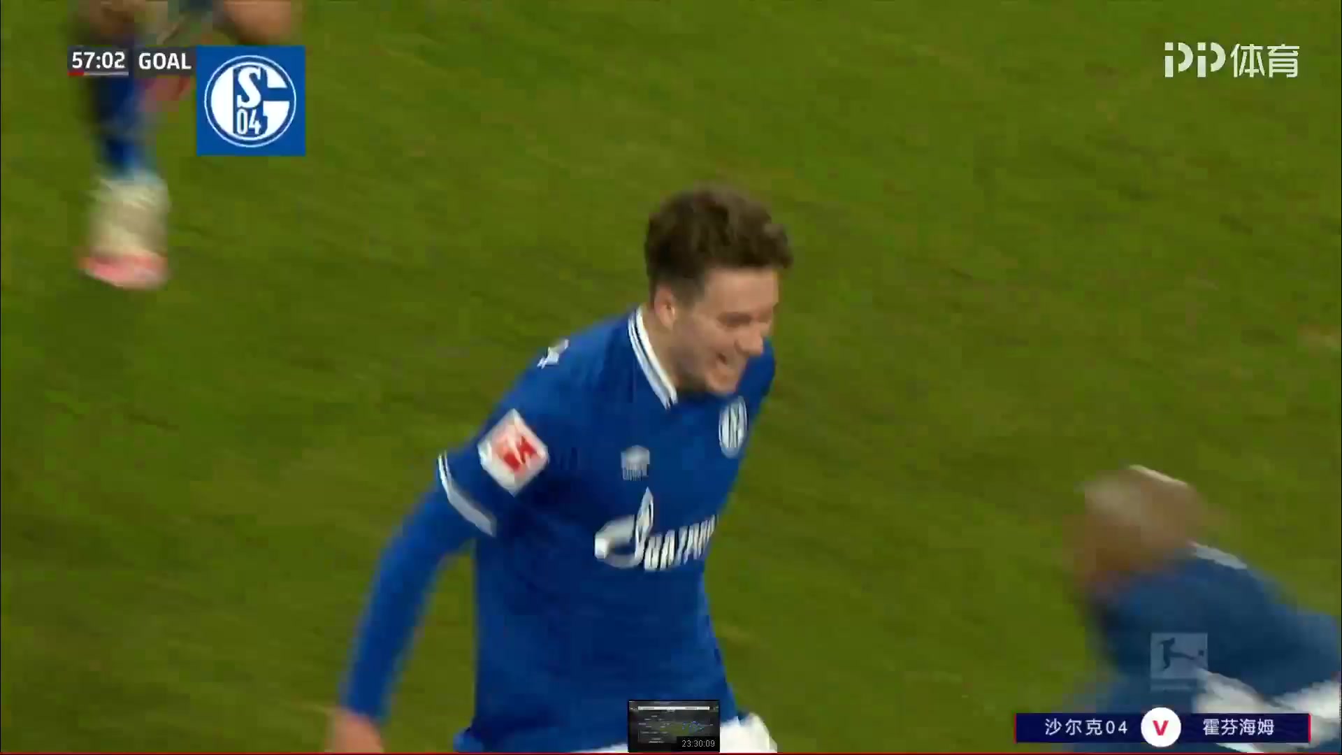 Bundesliga Schalke 04 Vs TSG Hoffenheim 56 phút Matthew HoppeVào, ghi bàn 2:0